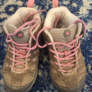Girls Merrell Hiking Boots